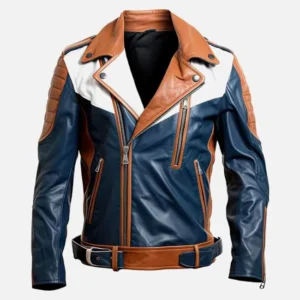 Classic Biker Leather Jacket