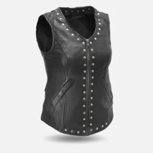 Motorcycle Leather Vest